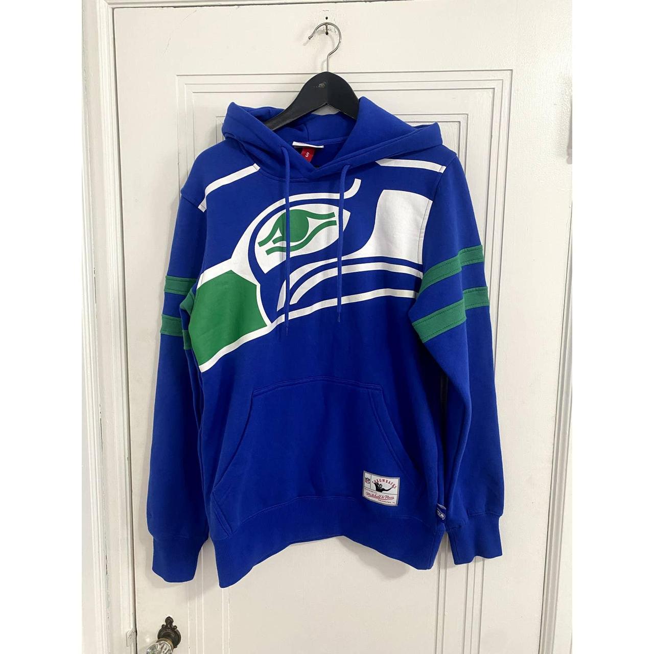 Throwback Seattle Football Sweatshirt Vintage Seahawks 