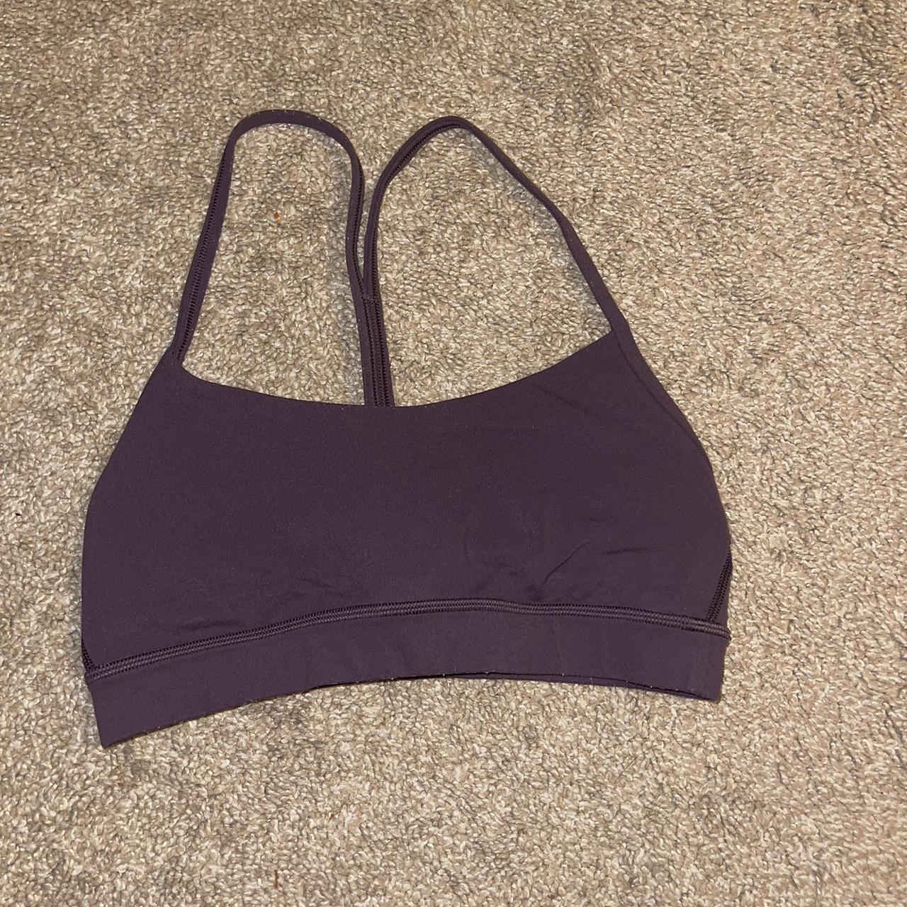Lululemon Flow Y Bra size 4 Pads can be... Depop