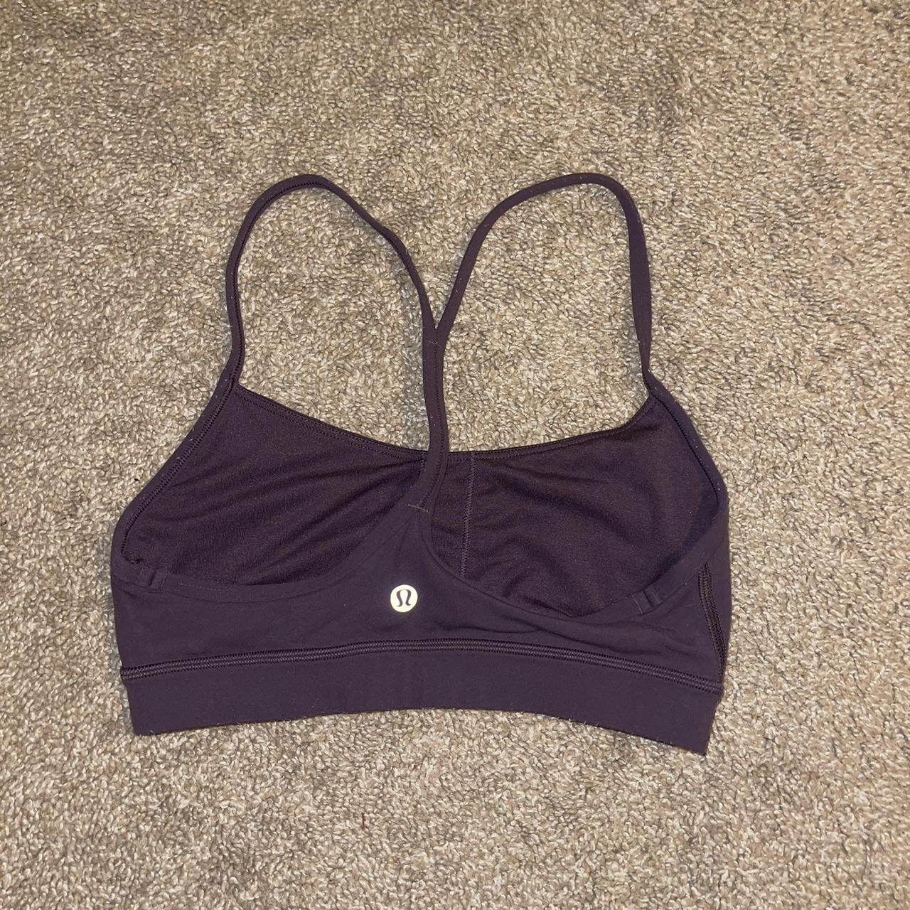 Lululemon Flow Y Bra size 4 Pads can be... Depop