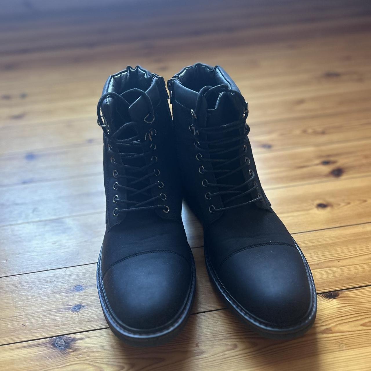 Ben sherman hot sale black boots