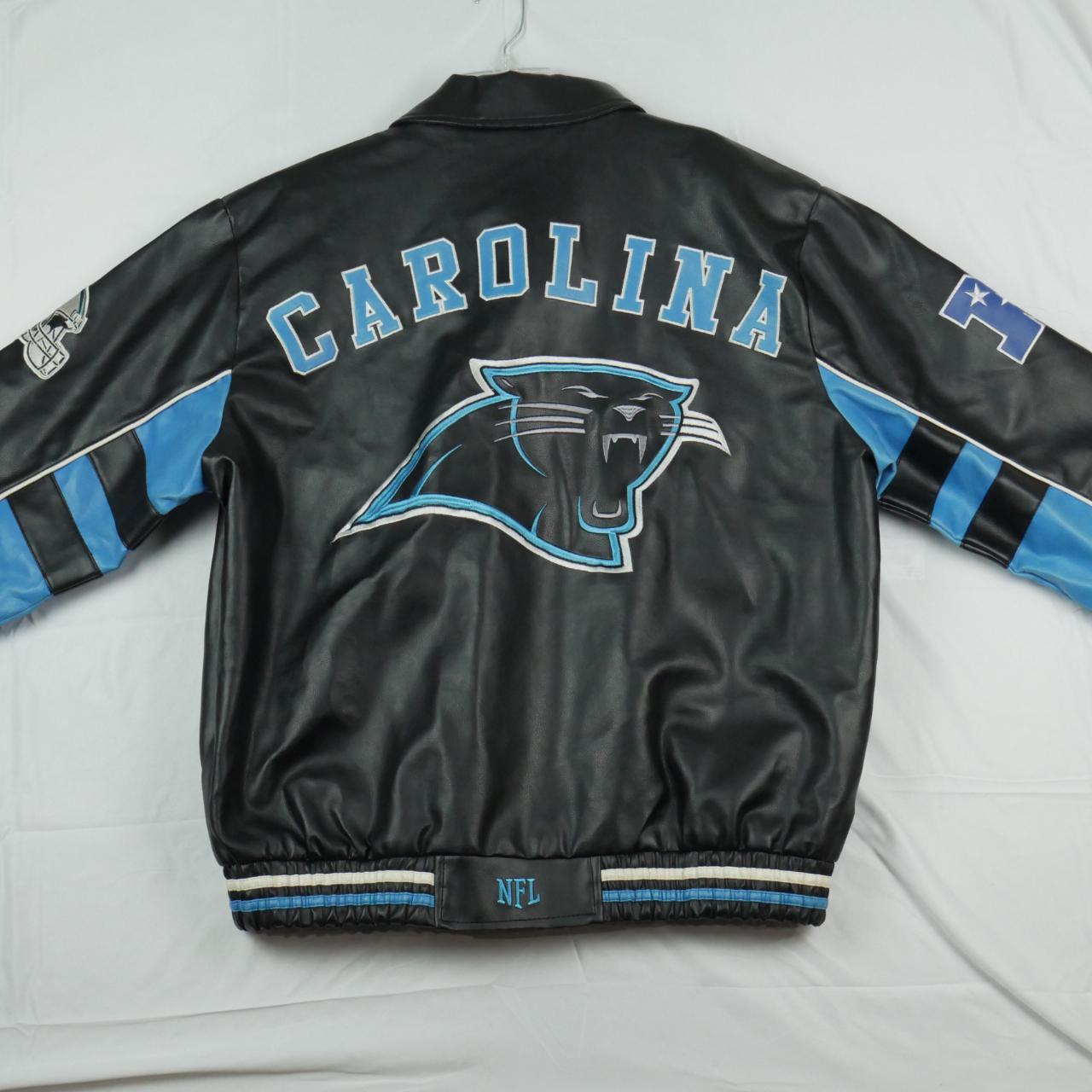 Carolina Panthers NFL Leather Jacket