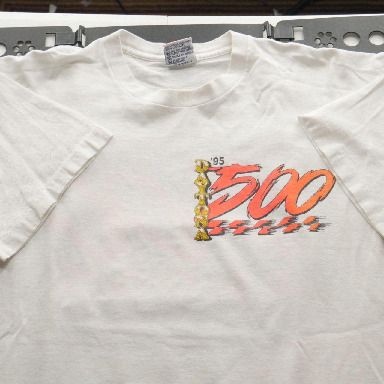 Vintage 90s Daytona 500 T-Shirt 1995 Single Stitch | Depop