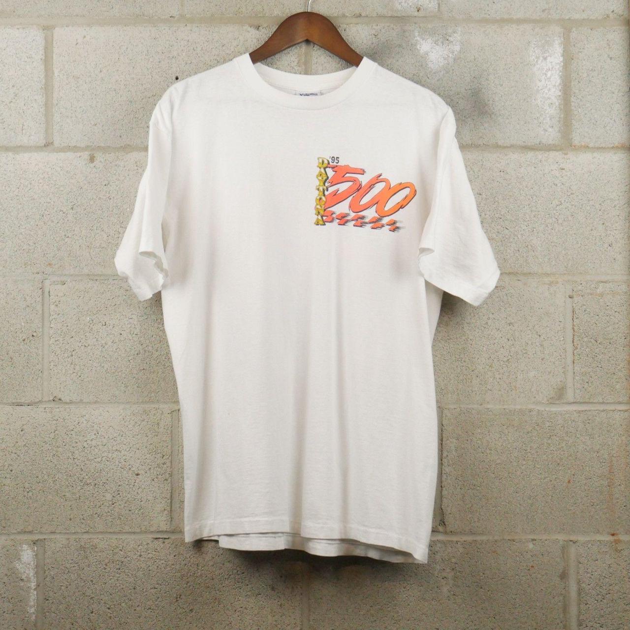 Vintage 90s Daytona 500 T-Shirt 1995 Single Stitch | Depop