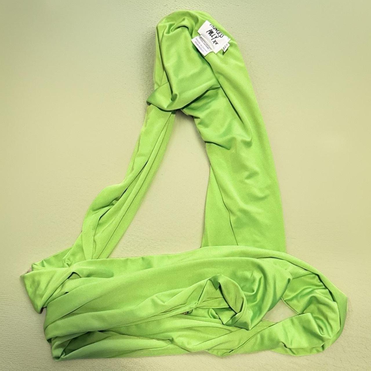 Princess Polly Green Scarf Top Painterly Hair Scarf Princess Polly