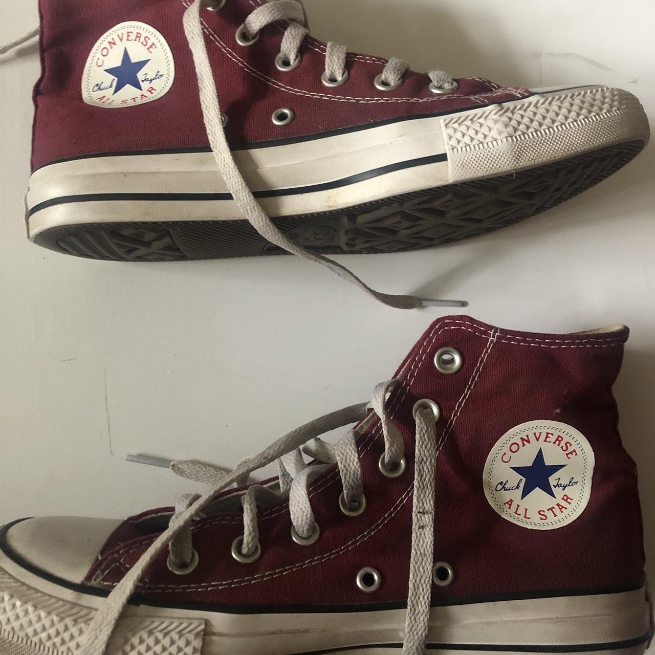 maroon converse womens