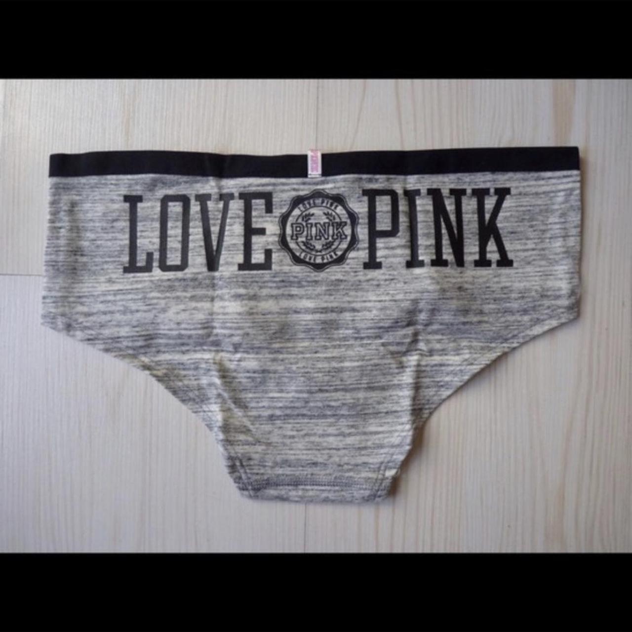 New Victoria's Secret PINK Hipster Panties - - Depop