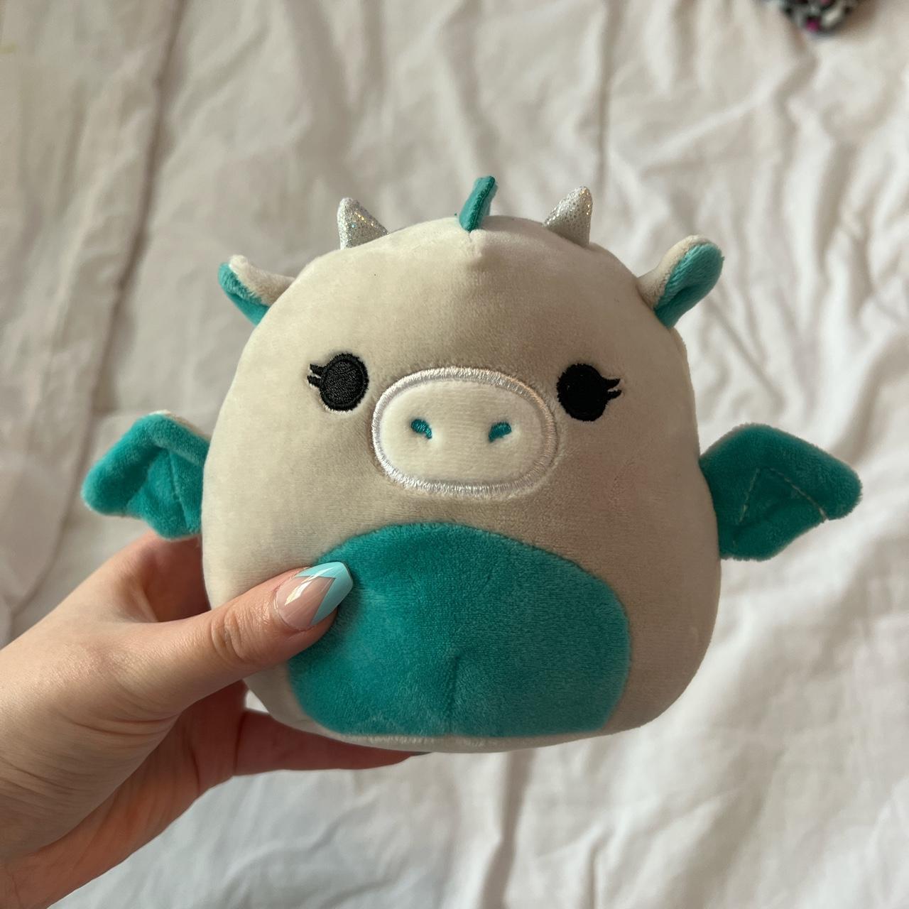 Squishmallows Grey and Blue Stuffed-animals | Depop