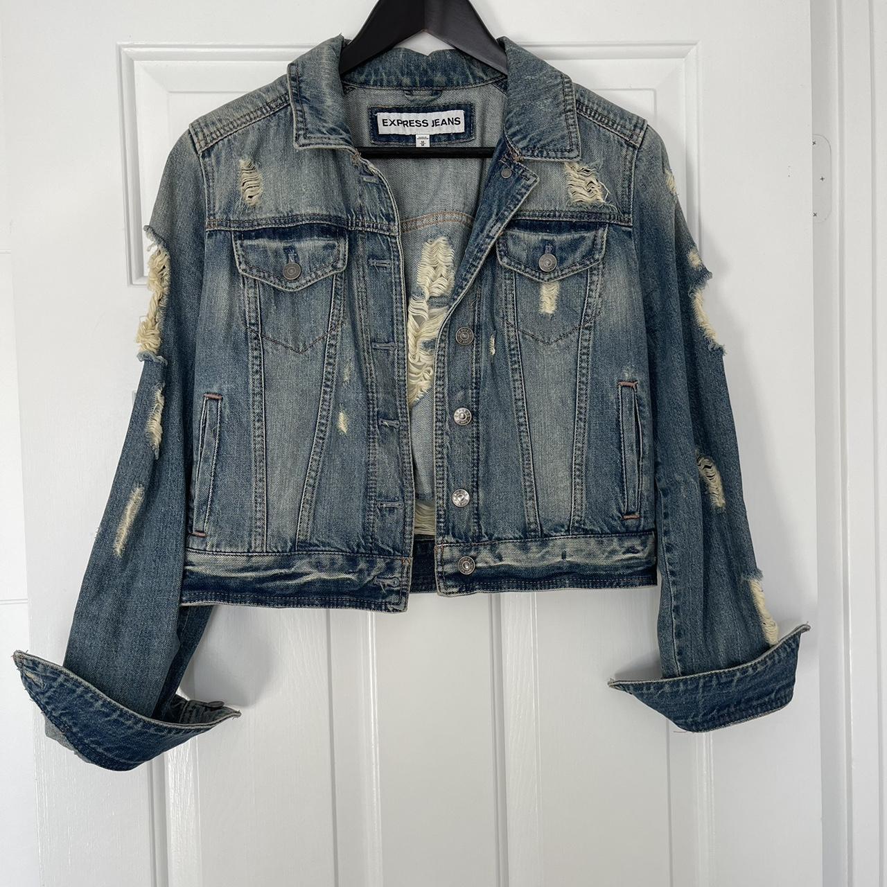 Express store jeans jacket