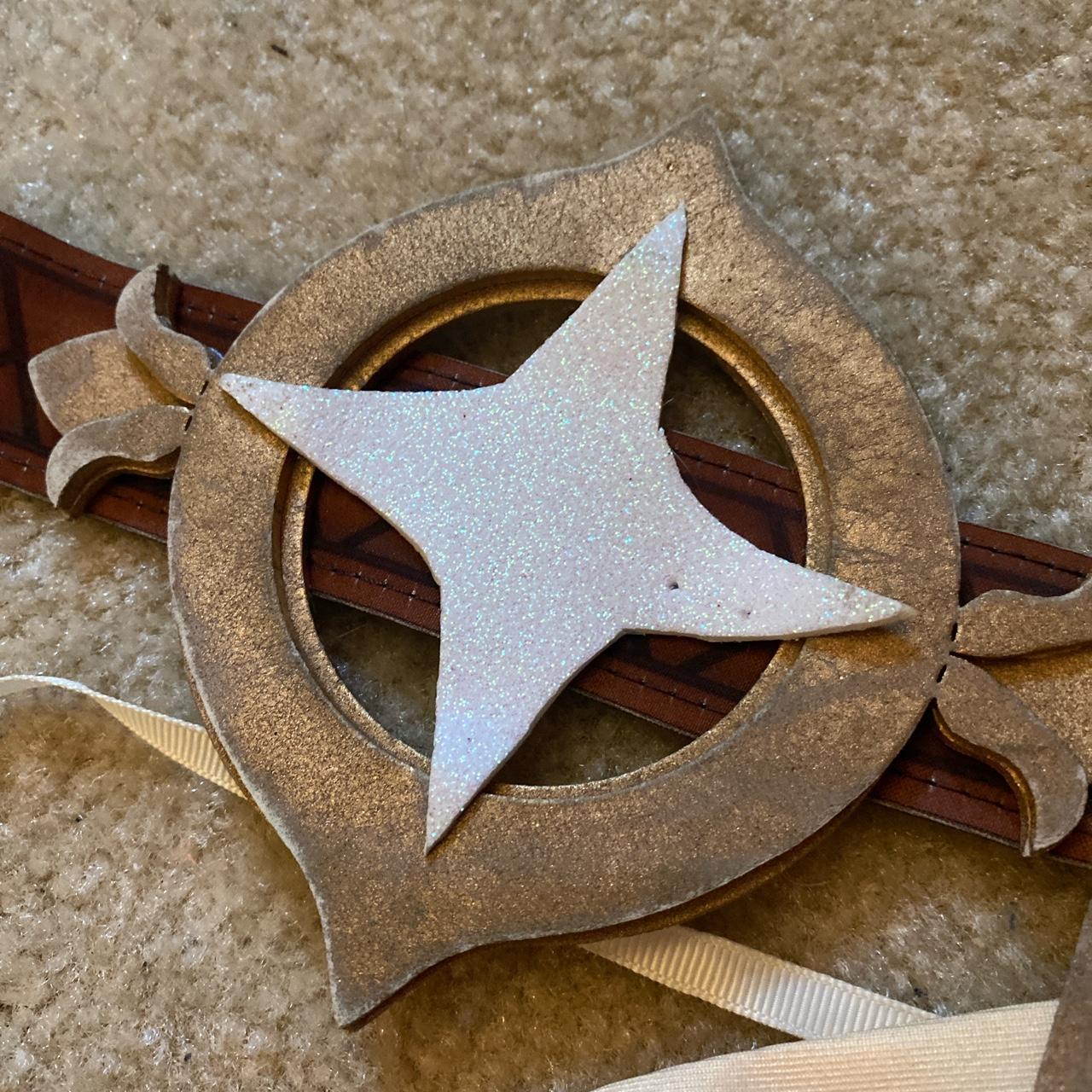 Men's White and Gold Fancydress Depop