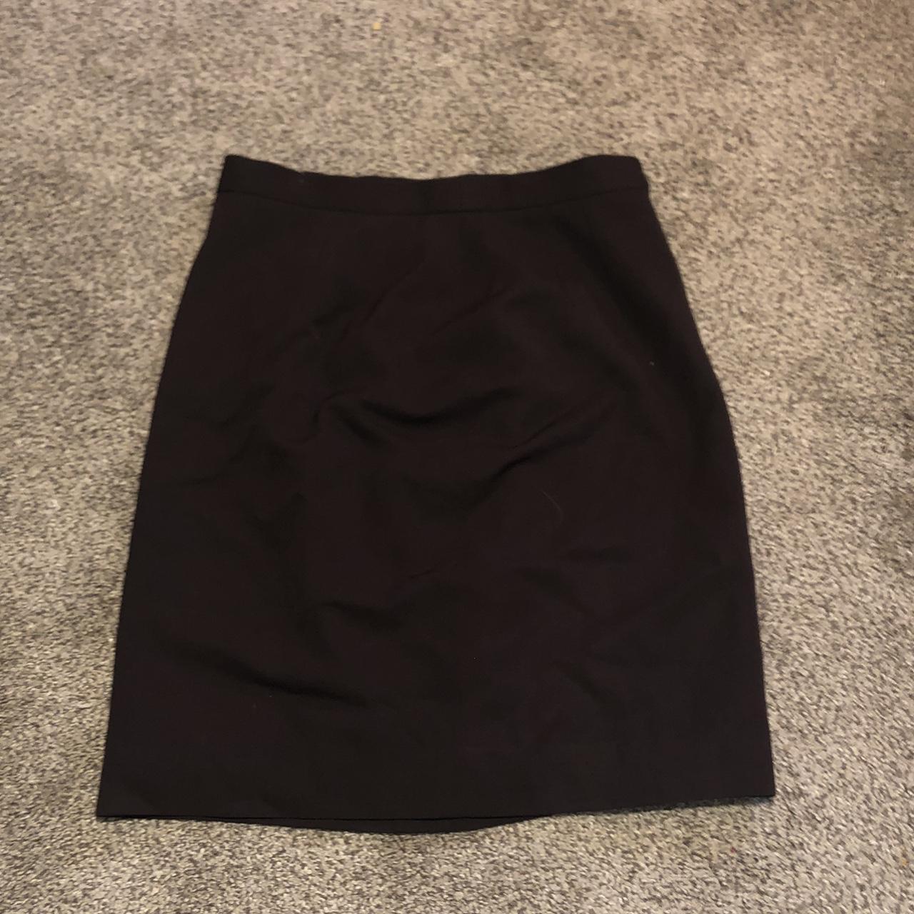 dark brown skirt size : 10 - Depop