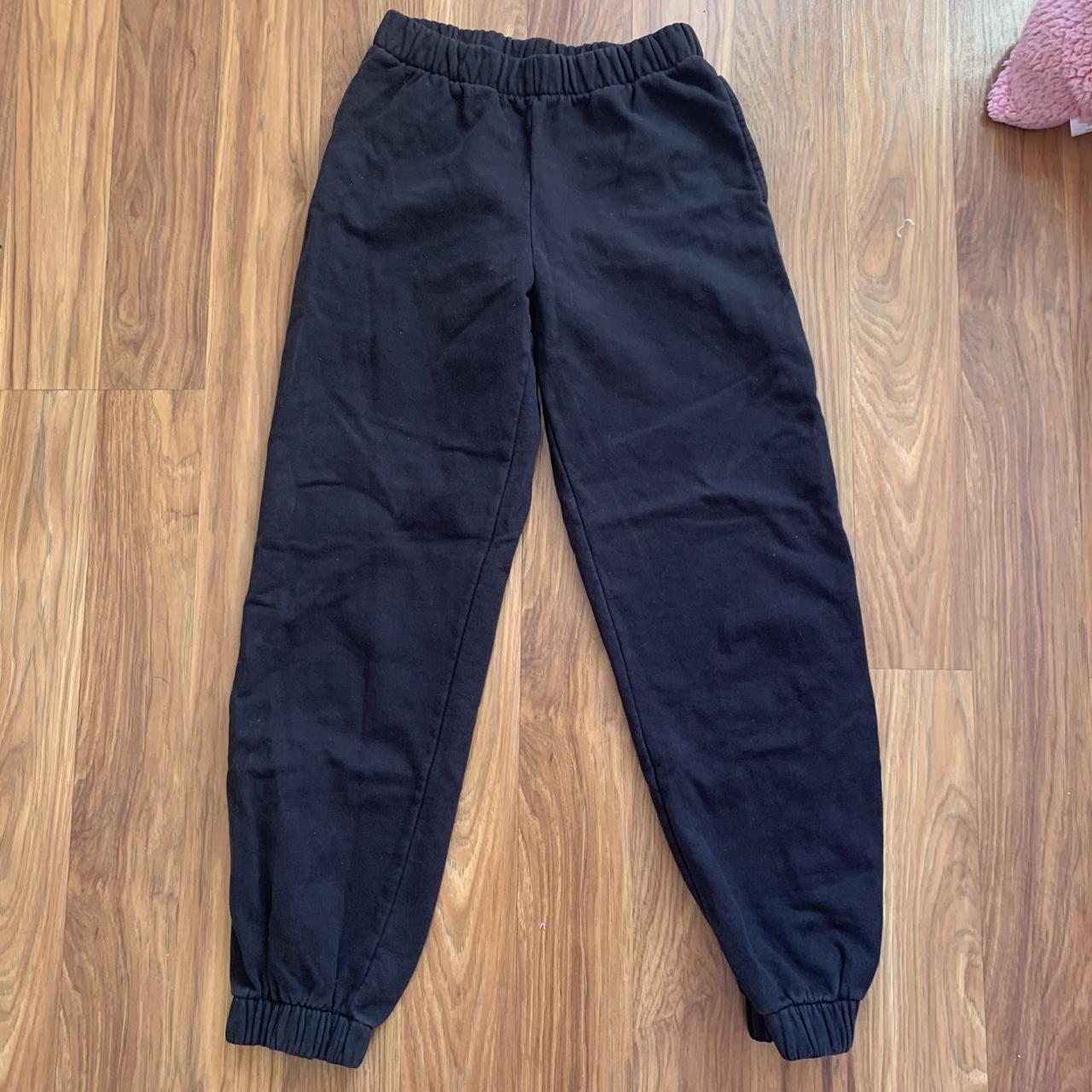 Brand New Brandy Melville Black Sweatpants They Are Depop   P0 