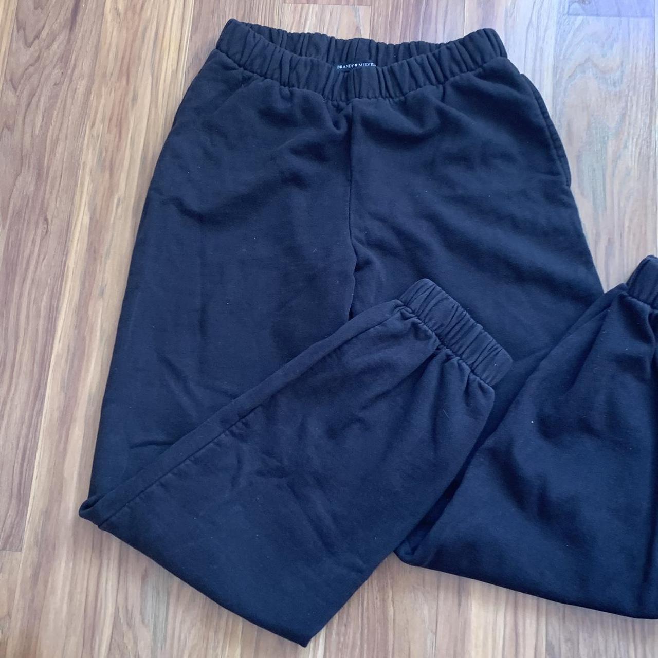 Brand New Brandy Melville Black Sweatpants, They Are... - Depop