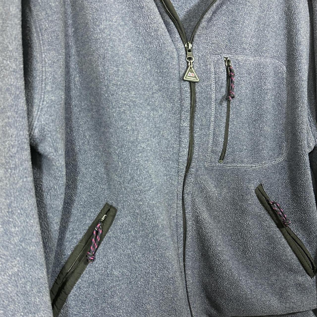 Vintage 90s blue outersport fleece zip up jacket.... Depop