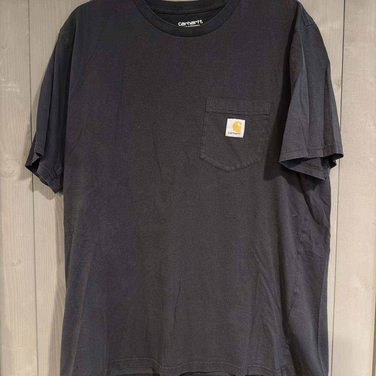 Carhartt WIP Pocket T-Shirt Black - Depop