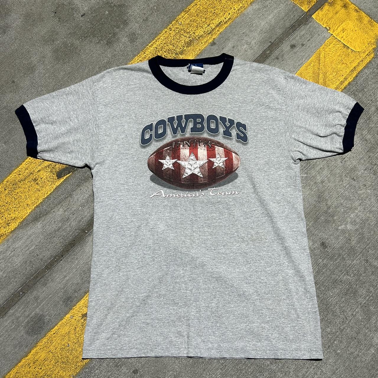 Vintage Dallas Cowboys Graphic Tee - Depop