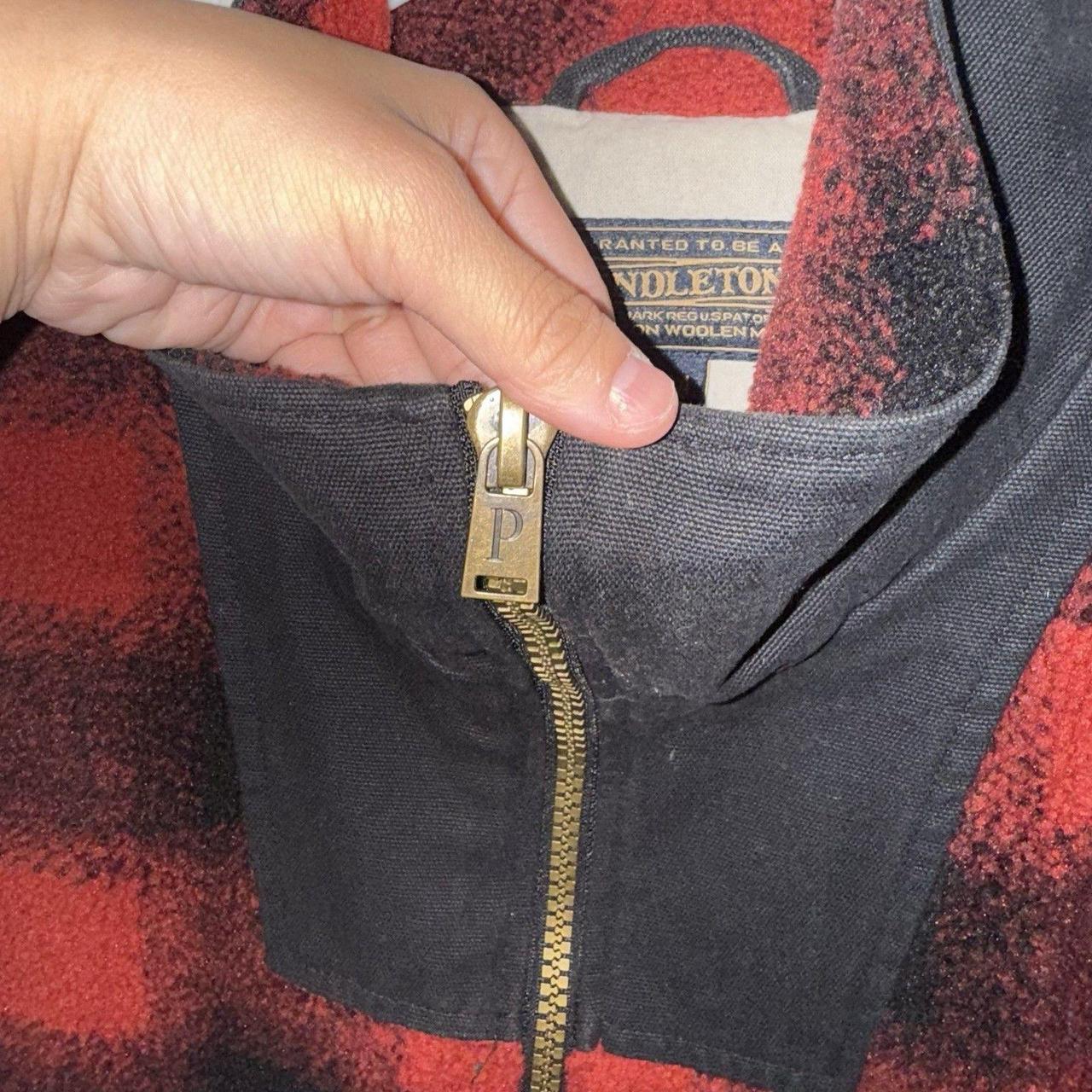 Pendleton Women's Shacket Jacket - Red/Black - M … - image 3