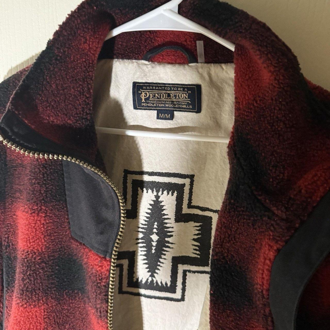 Pendleton Women's Shacket Jacket - Red/Black - M … - image 2