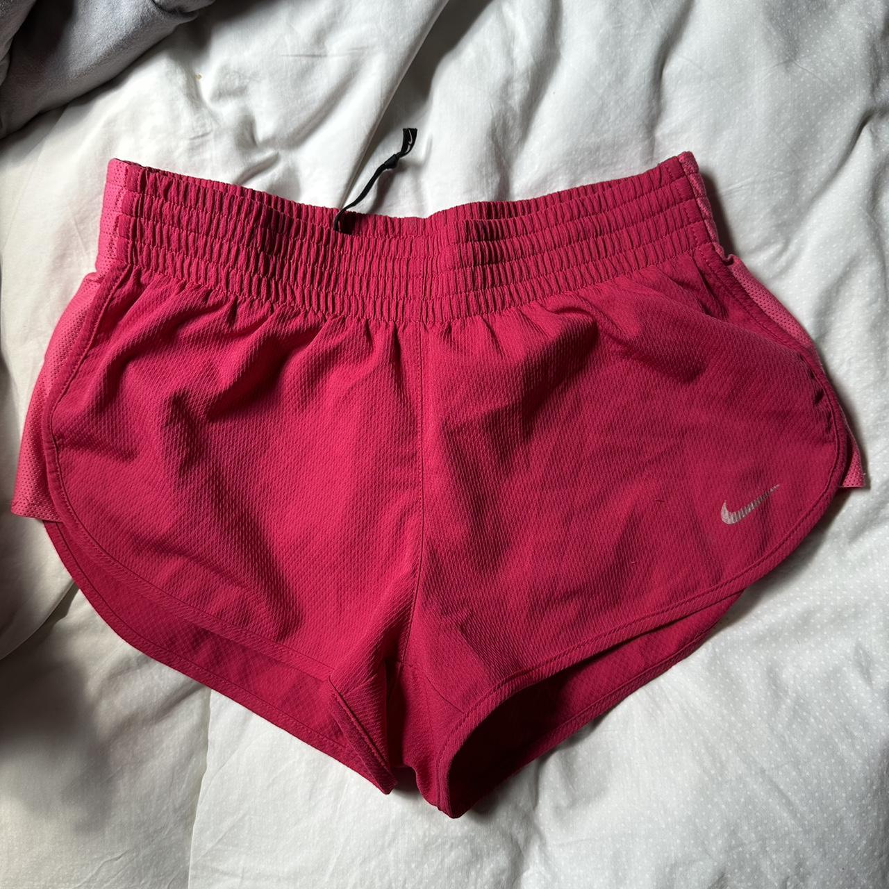 Pink Nike active shorts Size xs Depop