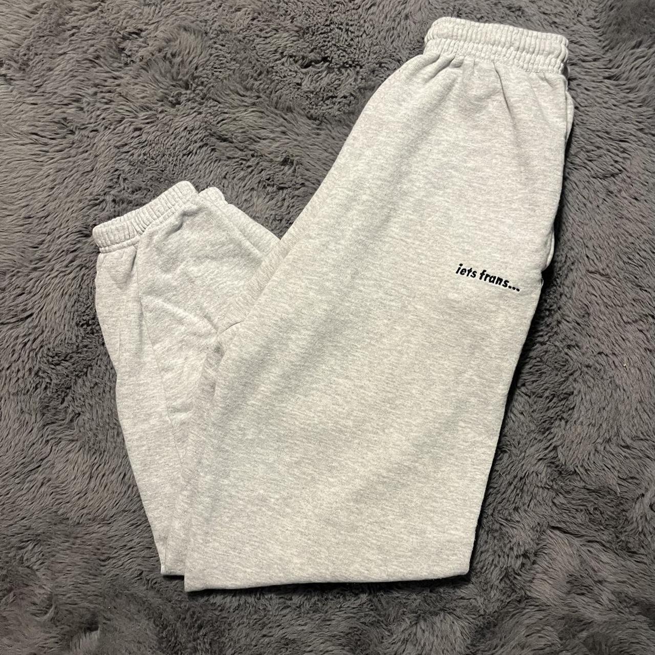 iets frans grey sweatpants size xsmall in womens/... - Depop