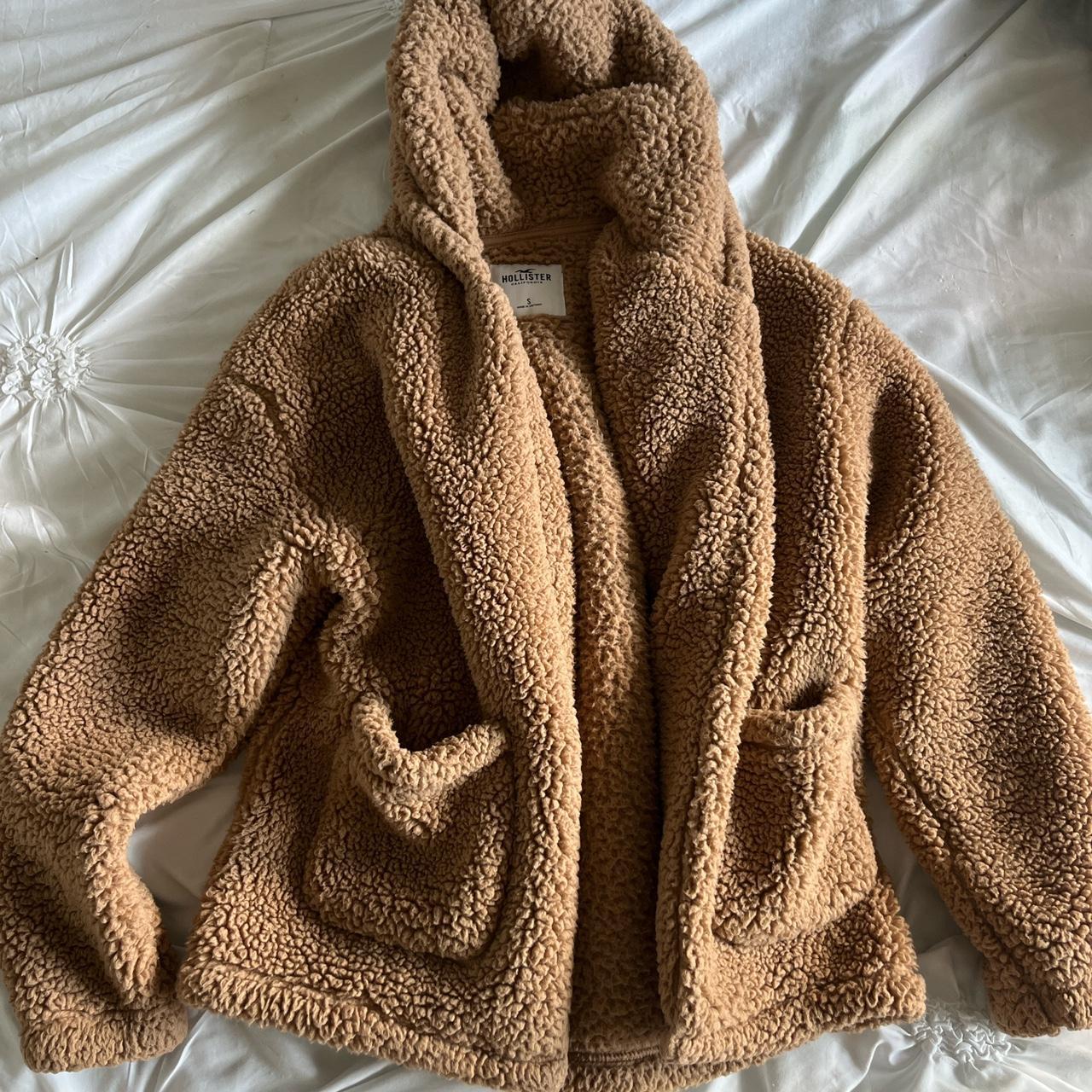 Hollister Teddy Bear Jacket great condition super