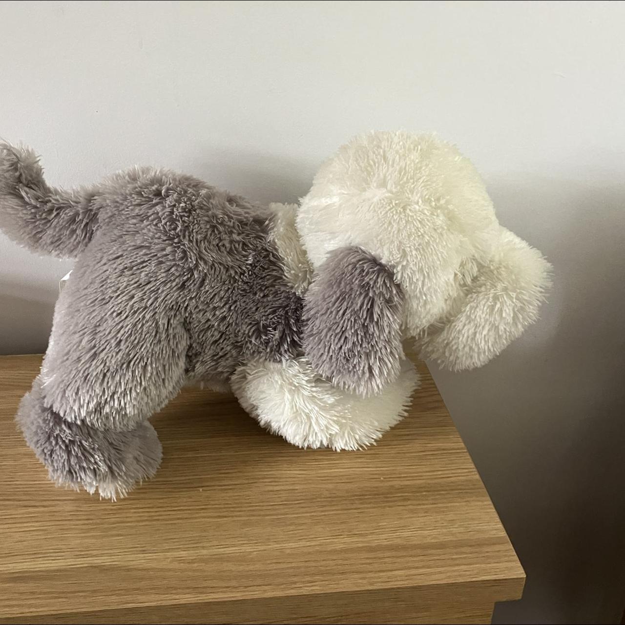 White and Grey Stuffed-animals | Depop