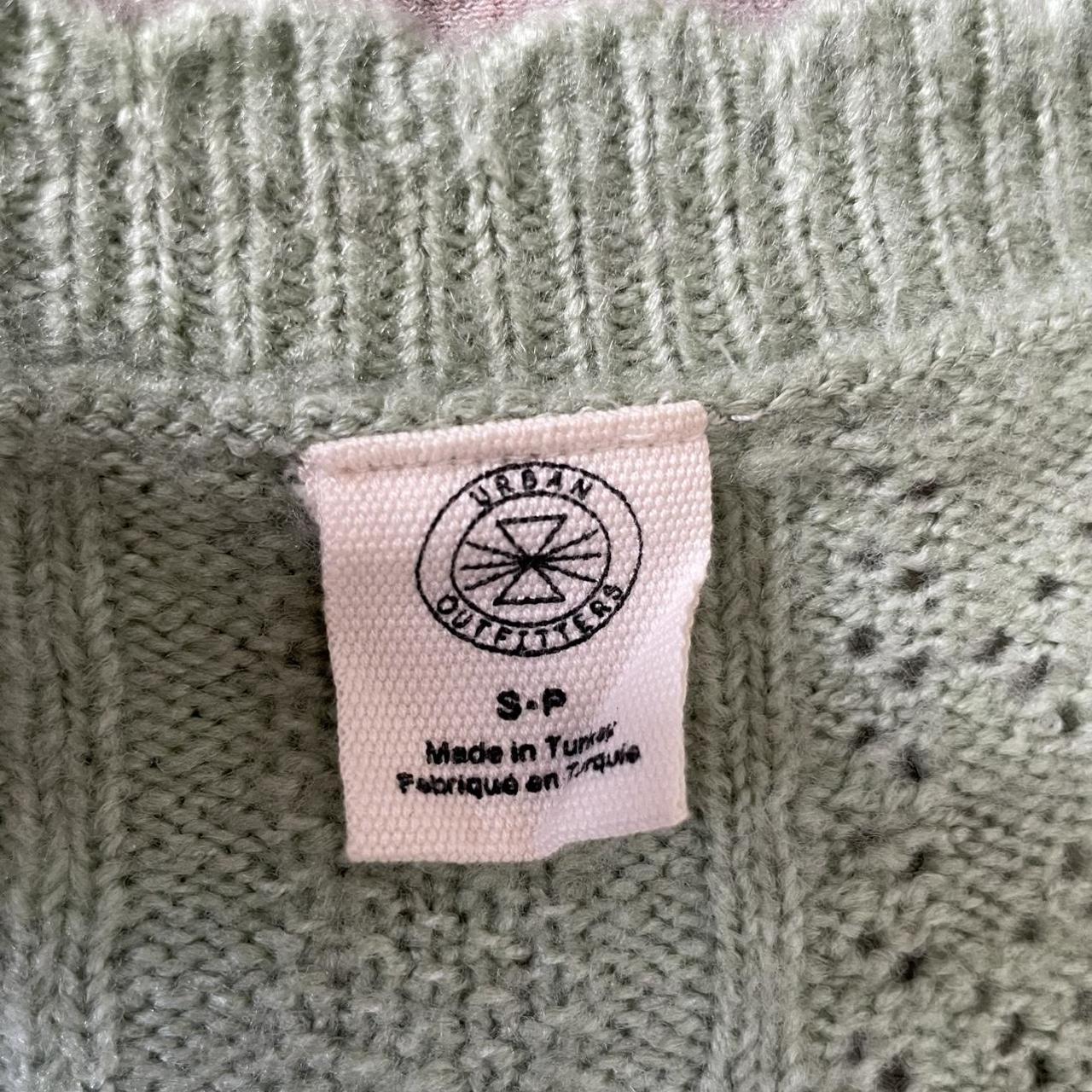UO embroidered cardigan really cute and comfy sage... - Depop