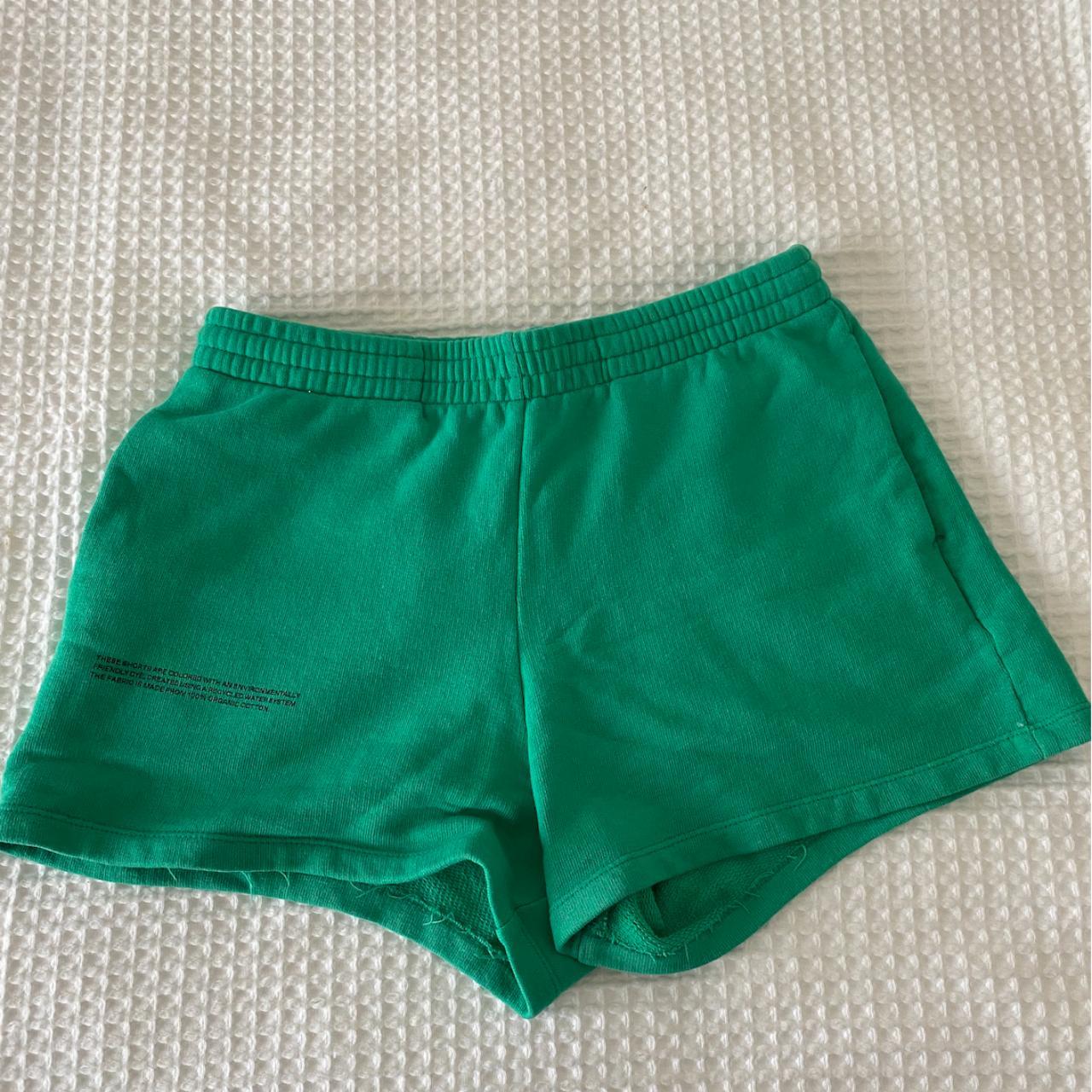 Pangaia Women's Green Shorts | Depop