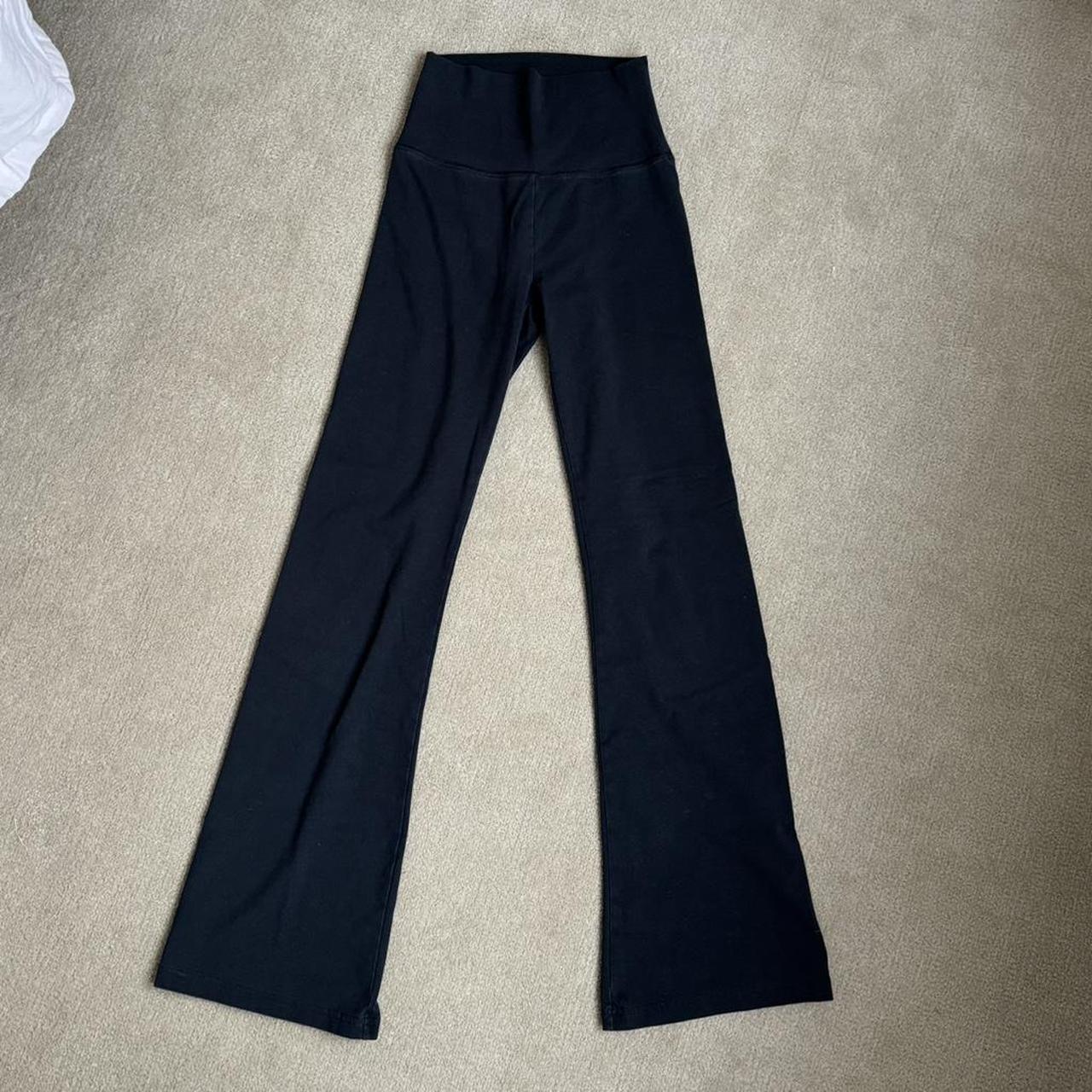 Aerie yoga pants OG Flare high rise Straight... Depop