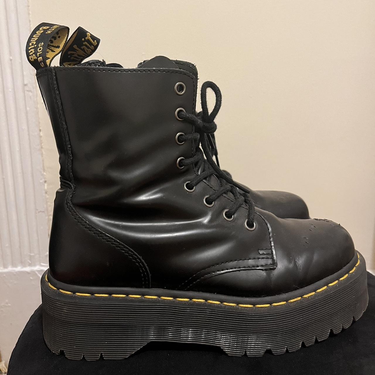 Selling my beloved platform doc martens. Cat... - Depop