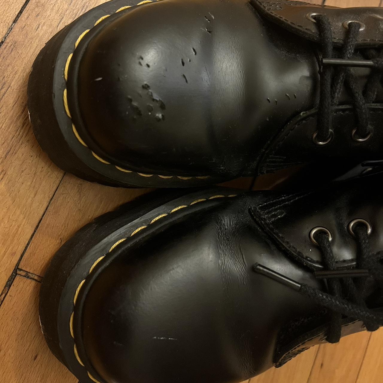 Selling my beloved platform doc martens. Cat... - Depop