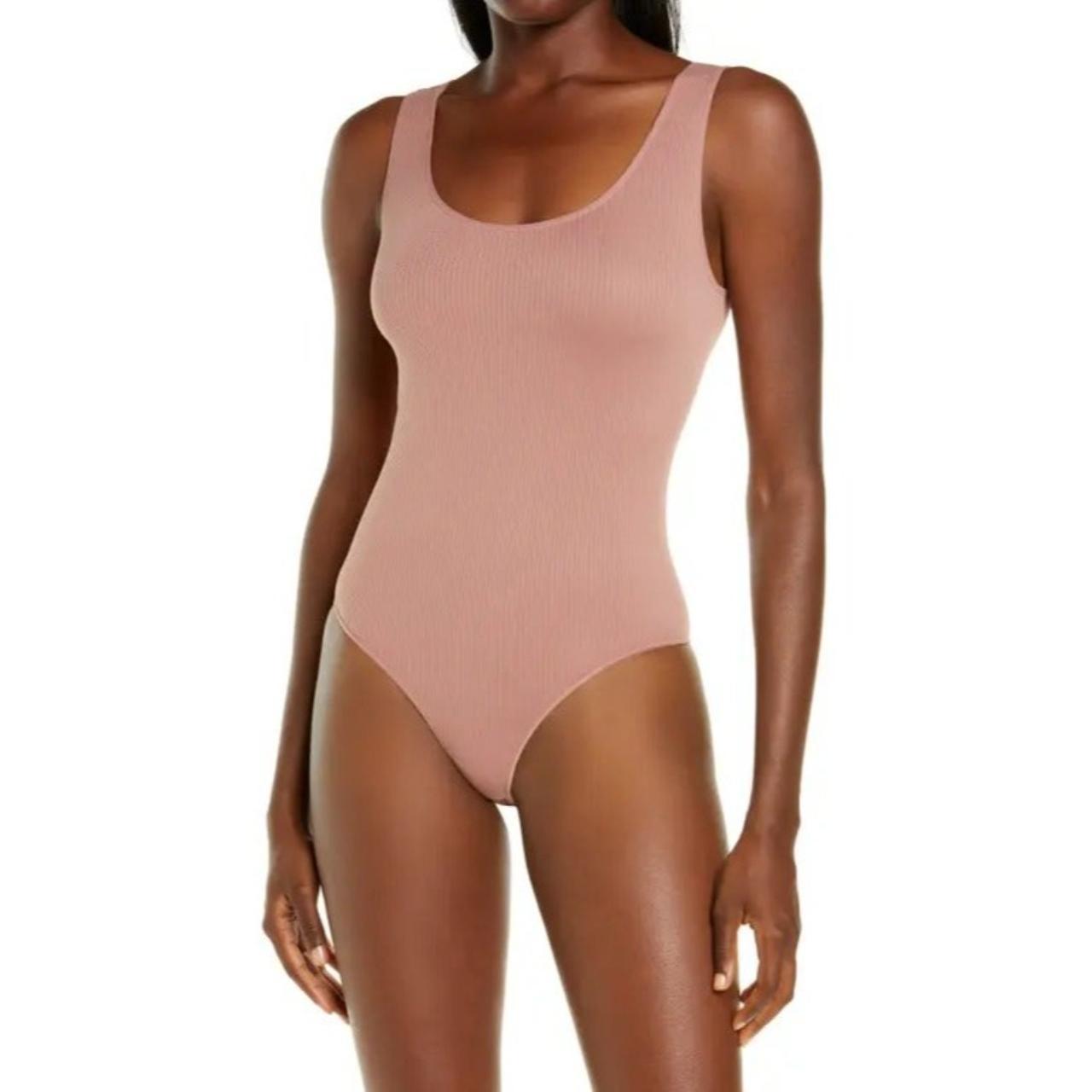 Shop SKIMS Cotton Rib Onesie Bodysuit