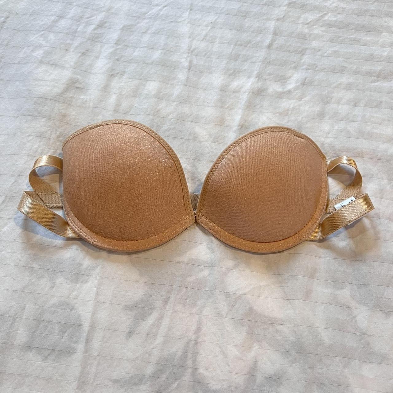 Nude strapless bra size 70B (US 32B) never been... - Depop