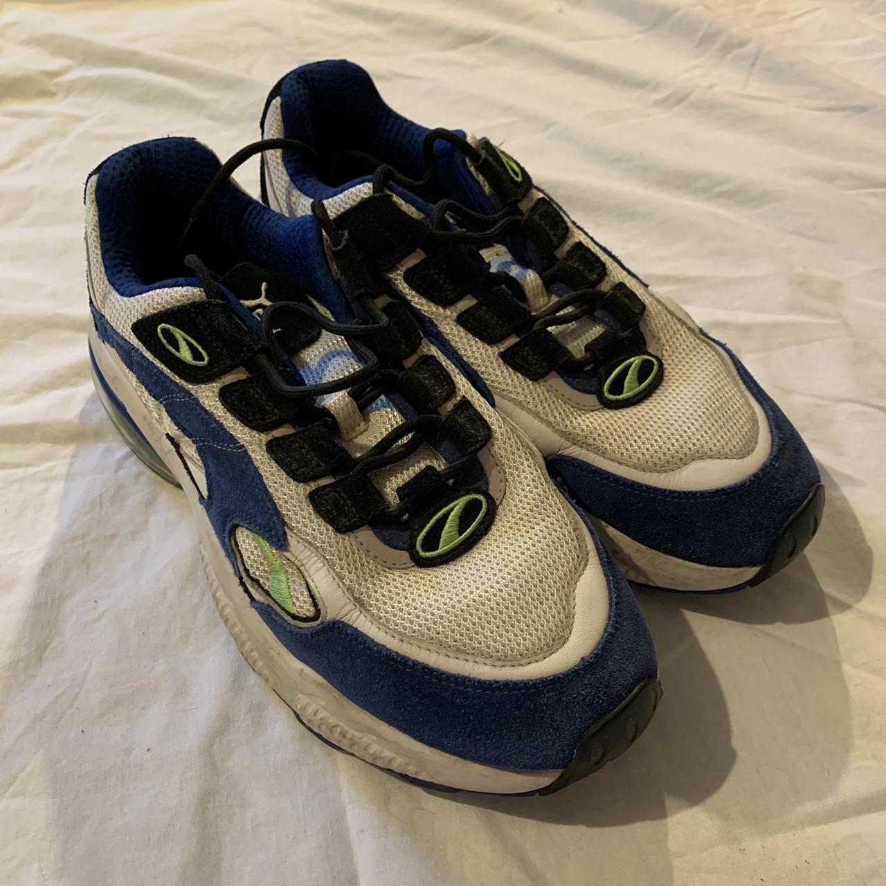 Puma Cell Venom trainers in blue and white. Great