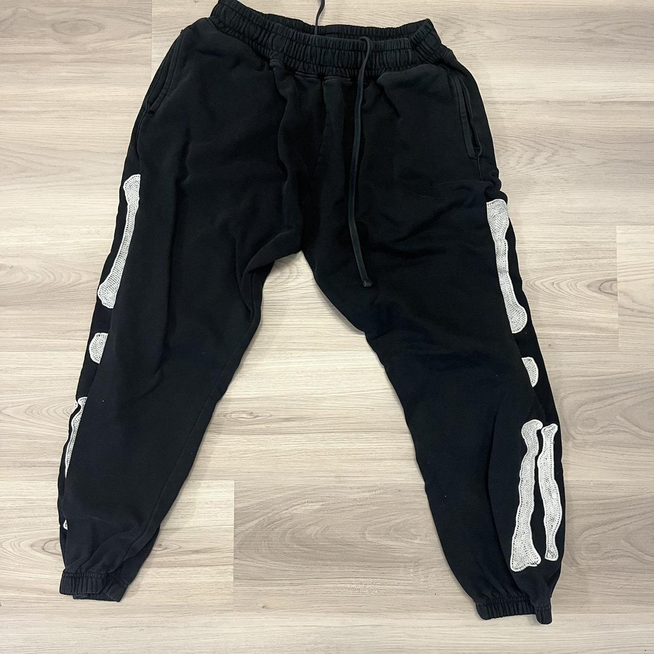 Men’s joggers from MNML Bone design on sides Size... - Depop