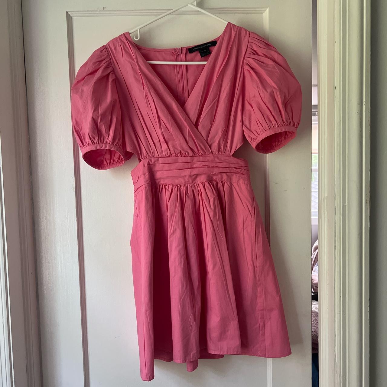 French Connection pink dress. Perfect for rush and... - Depop