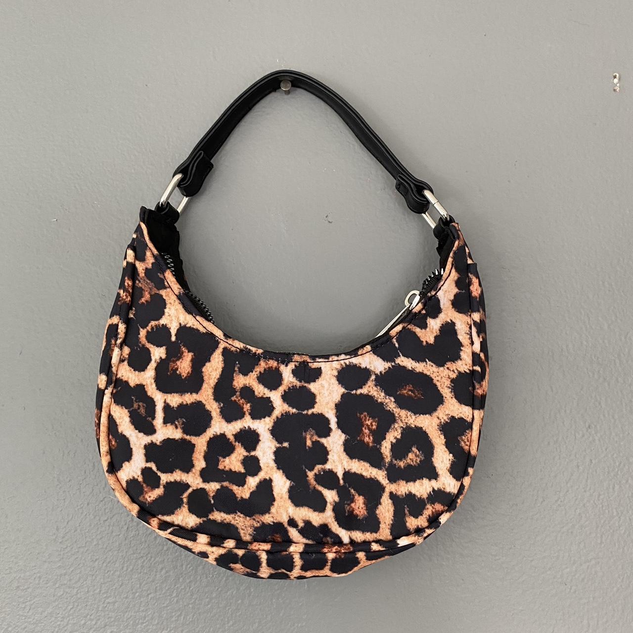 Dark colored cheetah bag made by me! - comes in 3 - Depop