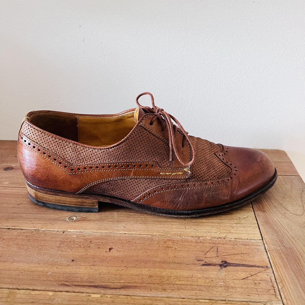 mens tan brogues