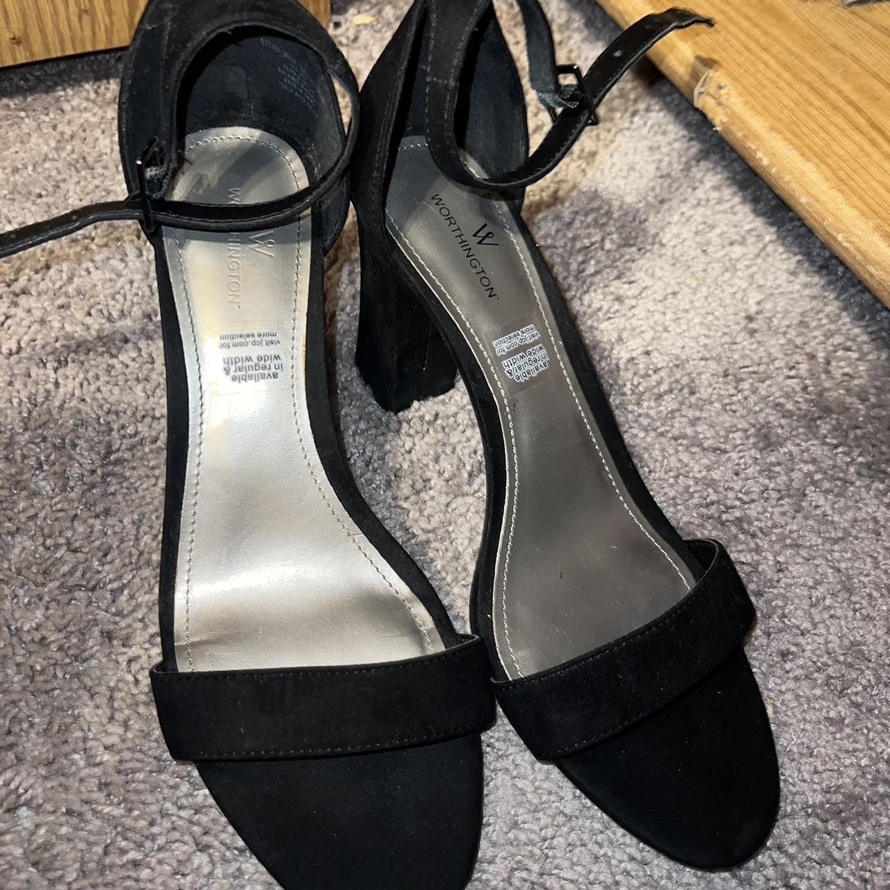 Jcp black clearance heels