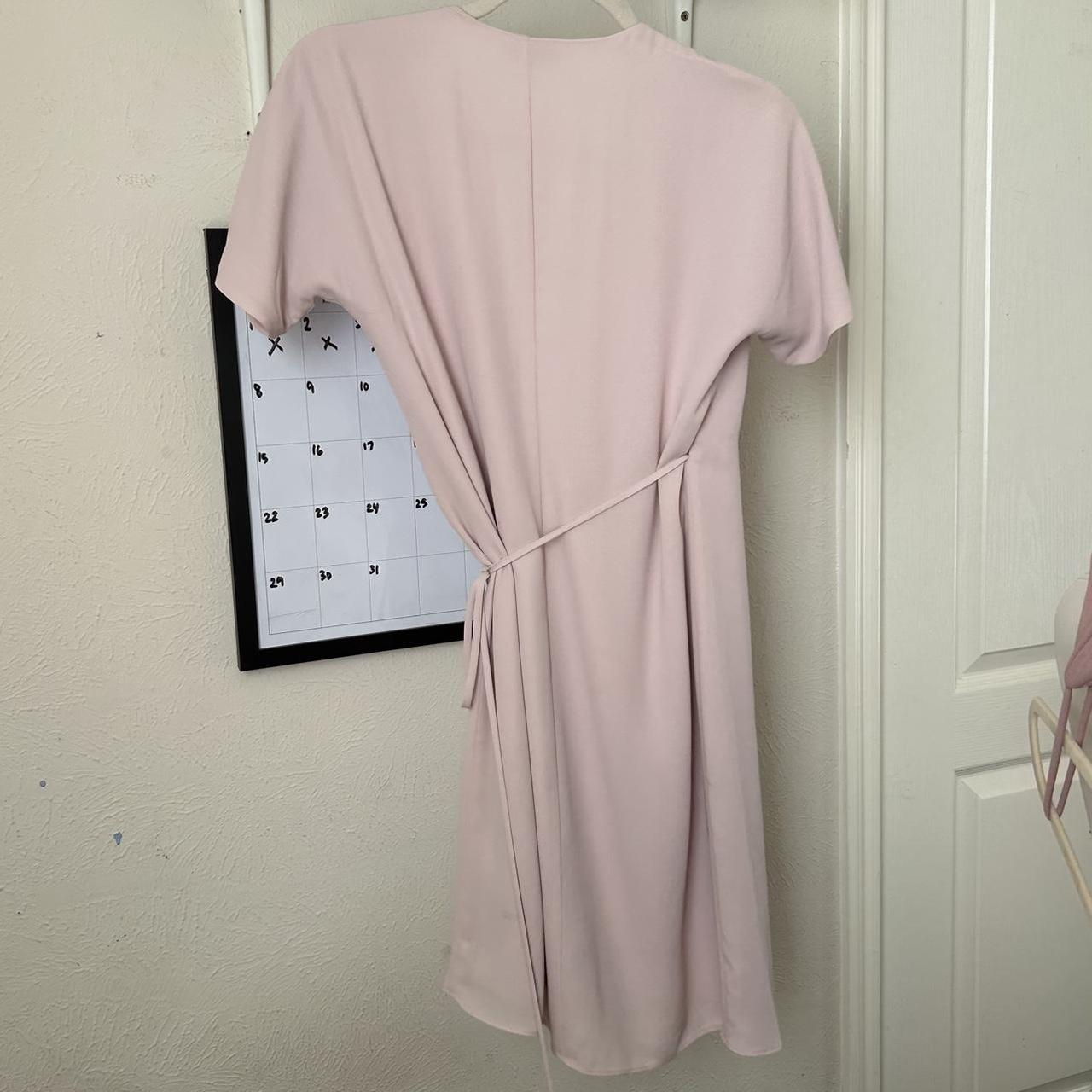 Aritzia Women's Pink Dress Depop
