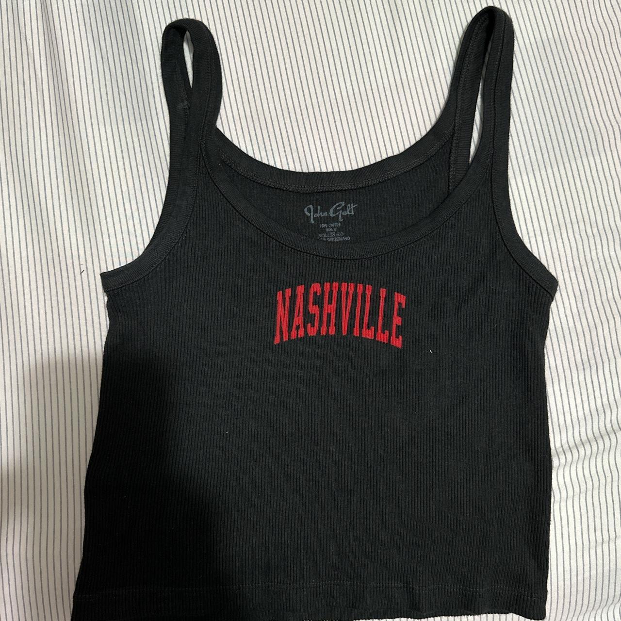 brandy melville brand new nashville black & red tank Depop