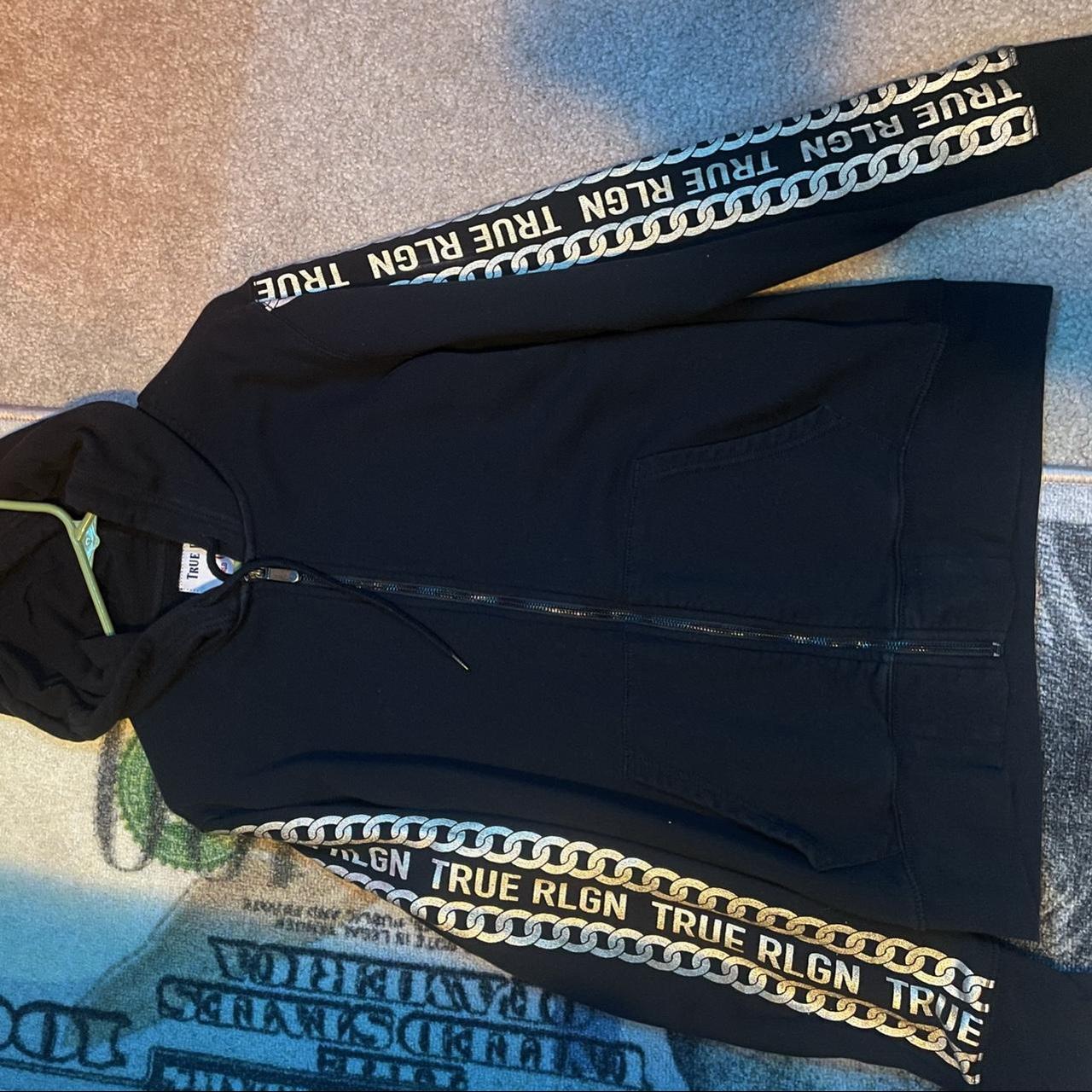 Louis Vuitton Reflective Sleeves Gravity Hoodie in Black for Men