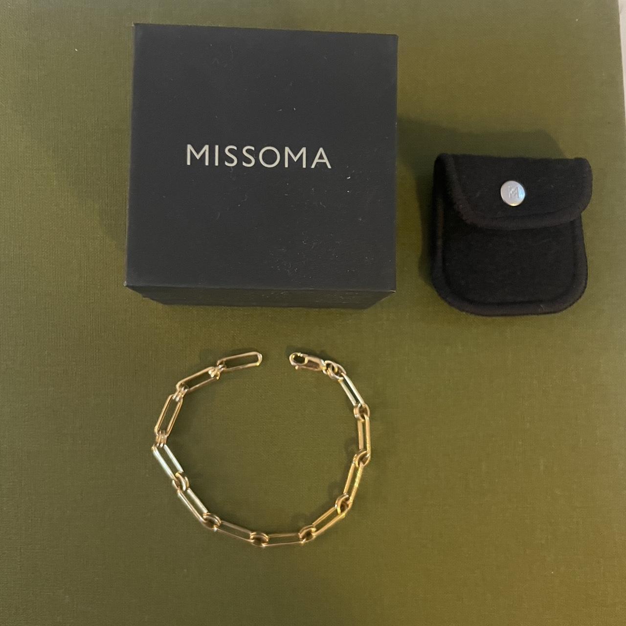 Missoma bracelet, excellent condition AEGIS CHAIN... - Depop