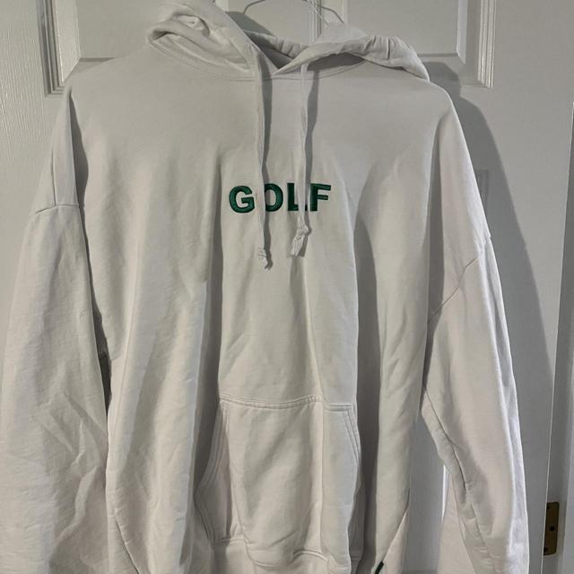 Golf wang clearance hoodie white