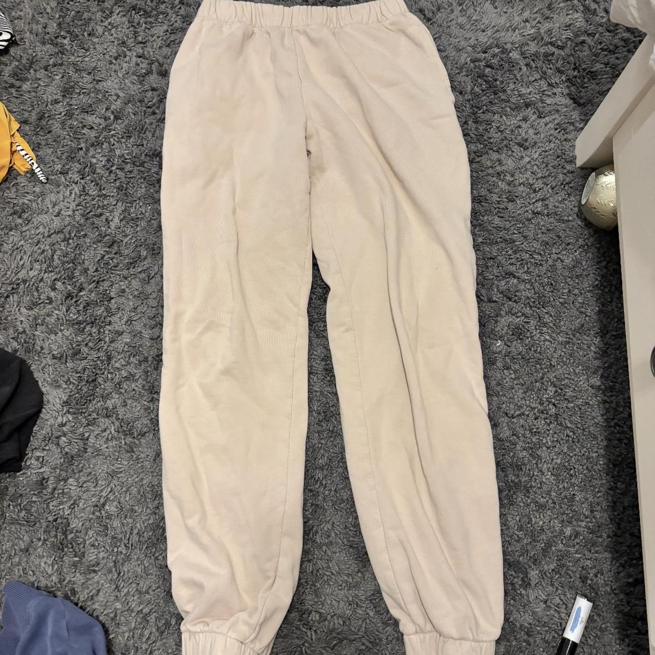 Brandy Melville Women's Sweatpants Cream/Tan One size – brandy