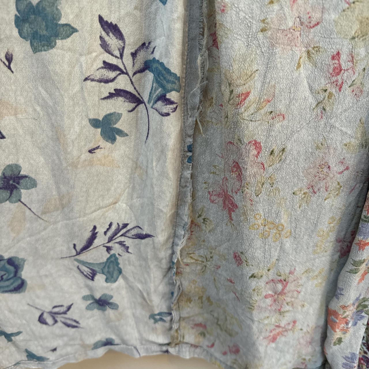 Women's Blouse - Multi/Blue - L – Unique patchwor… - image 4