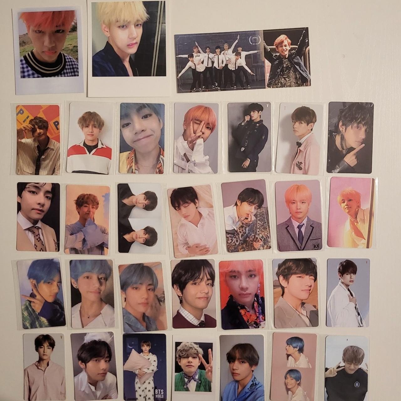 CLEAROUT SALE Official BTS V photocards. Having a... - Depop