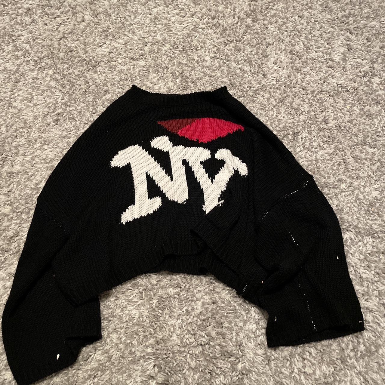 Raf Simons “i love ny” sweater Fits large, cropped | Depop