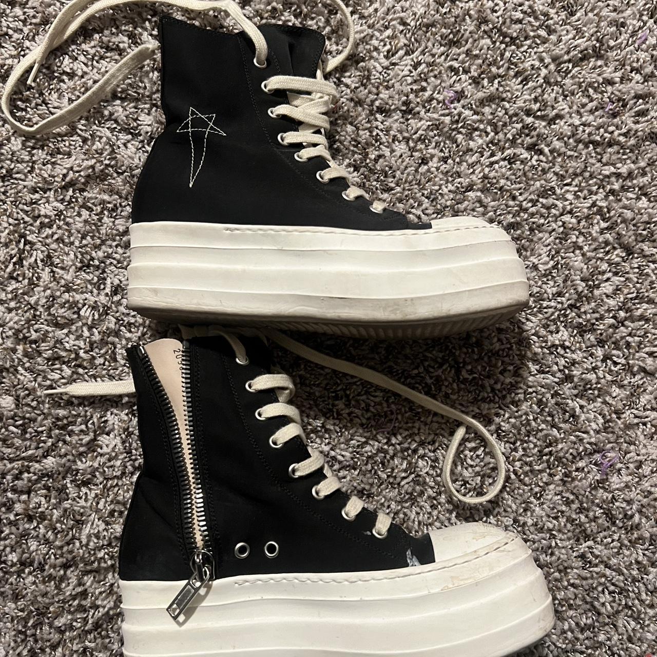CONVERSE RICKOWENS DARKSHADOW スニーカー Dark Shadow Rick Owens Converse | eBay