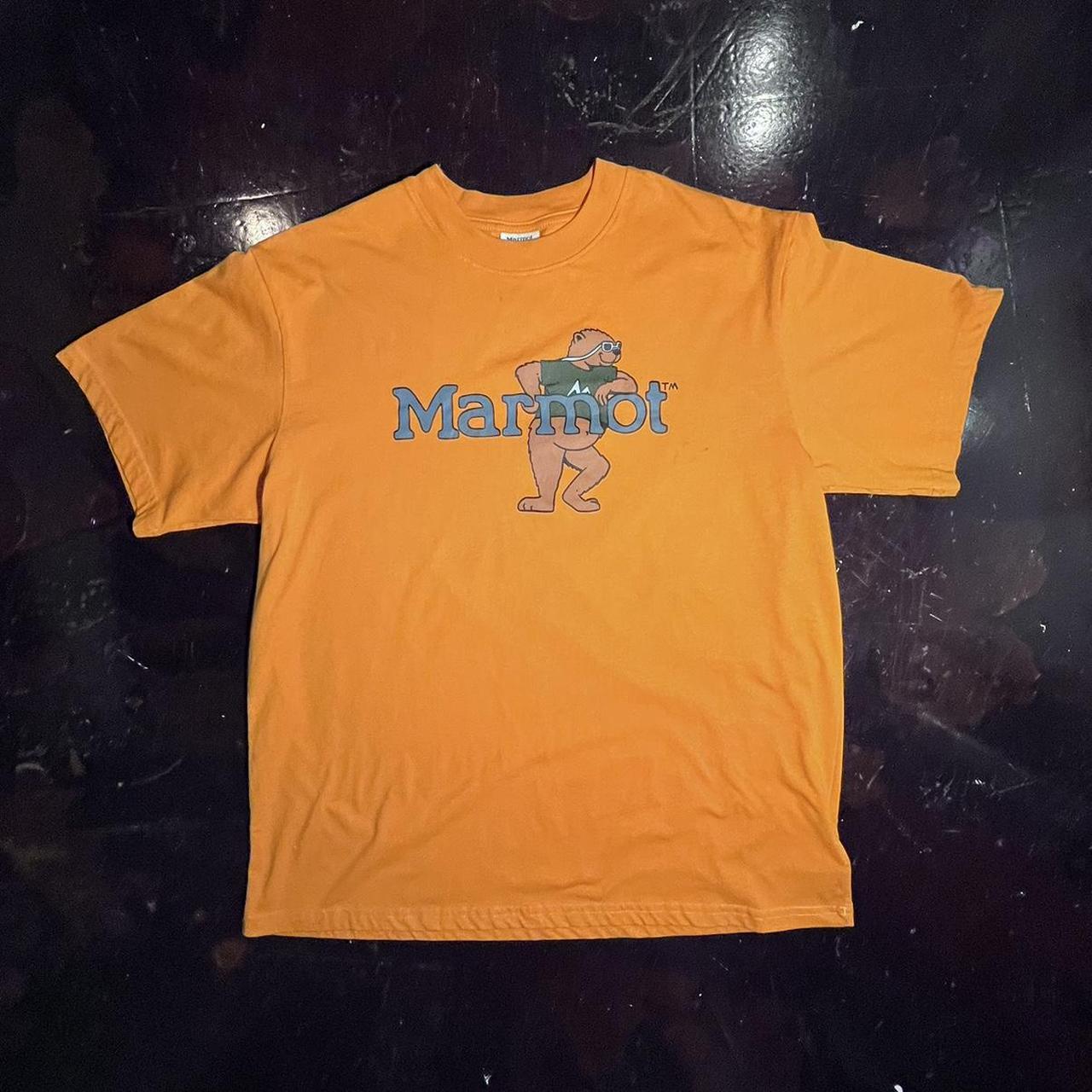Marmot Mountain Works t-shirt Size large good... - Depop