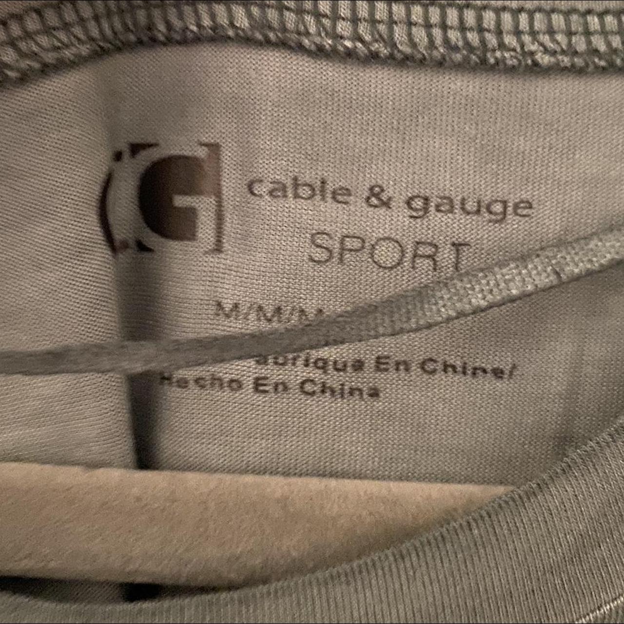 marshalls cable and gauge size medium tie detail... Depop